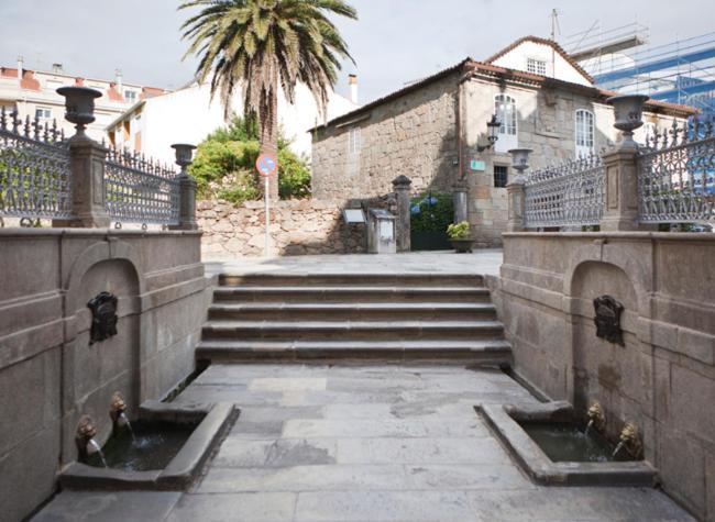 Apartamentos Oliva Caldas De Reis Εξωτερικό φωτογραφία